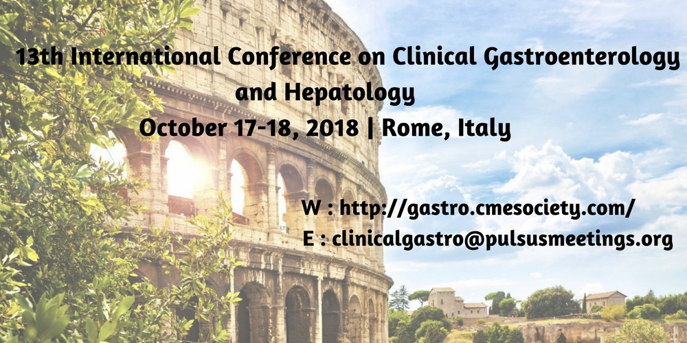 13th International Conference on Clinical Gastroenterology & Hepatology
